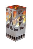 LX00000-23: Artificial Flame Lighting Square Leaf Brazier